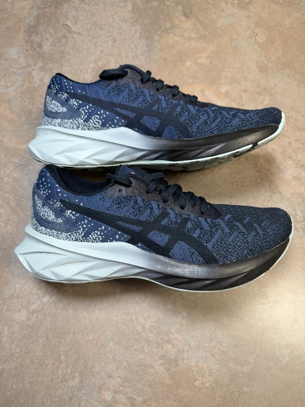 ASICS Dynablast Women's Running Shoes Navy Blue Size US 7.5 - 1012A701 FF Blast